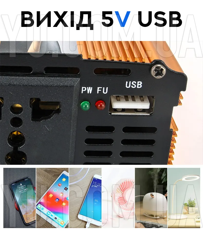 Перетворювач напруги 1500W SSK AC/DC 12V Перетворювач напруги 1500W SSK AC/DC 12V
